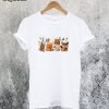 Halloween Pumpkin Latte Drink Cup T-Shirt