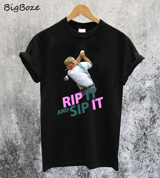 John Daly Rip It And Sip It T-Shirt