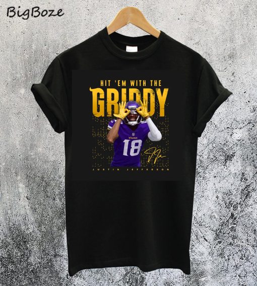 Justin Jefferson Griddy T-Shirt
