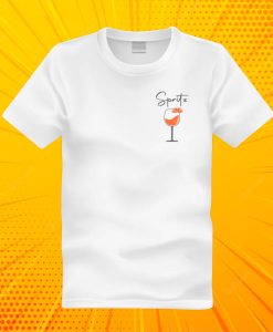 Aperol Spritz Ladies Cocktail T Shirt