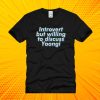 BTS Bangtan Introvert but willing gto discuss Yoongi Suga Agust D ARMY T Shirt