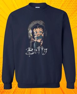 Betty Boop Buffy The Vampire Slayer Sweatshirt