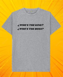 Daechwita SUGA AGUST D Who's the king Who's the boss T Shirt