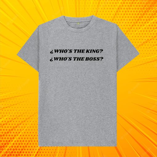 Daechwita SUGA AGUST D Who's the king Who's the boss T Shirt
