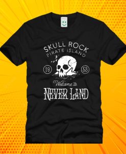 Disney Peter Pan Skull Rock Vintage Never Land T Shirt