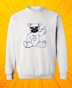 FCUK Rude Bear With Mask Sweatshirt