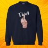 Thing from Wednesday Netflix Sweatshirt
