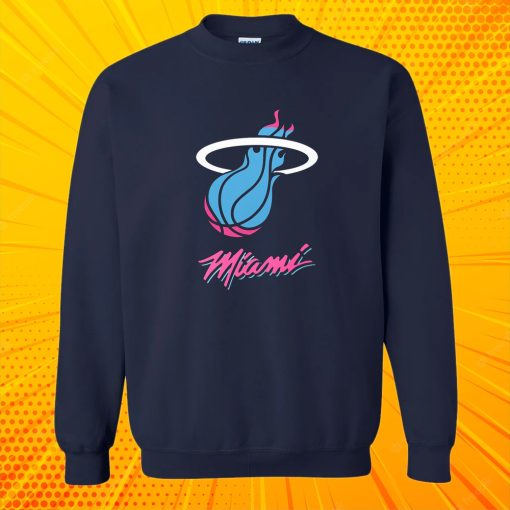 MIAMI HEAT LOGO NBA SWEATSHIRT