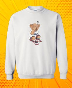 Adlv Check Pants Bear Sweatshirt