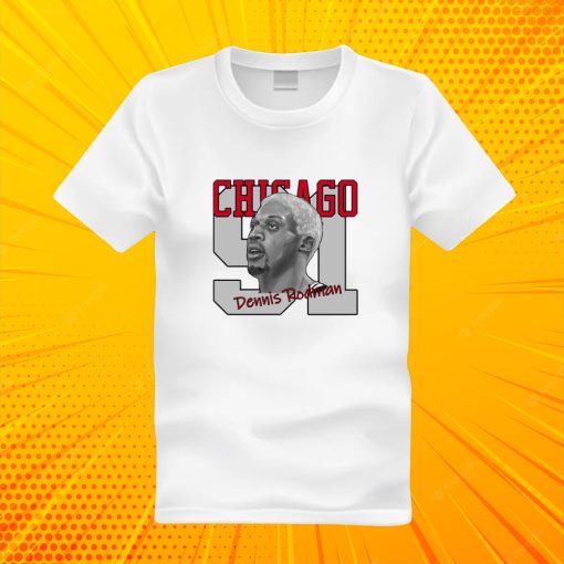 Dennis Rodman Chicago T Shirt
