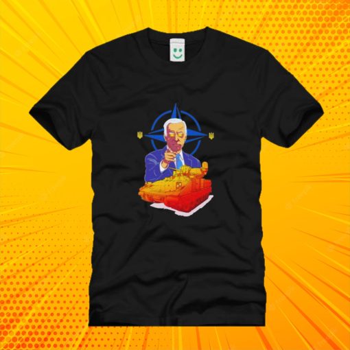 Joe Biden Dark Brandon Does Ukraine On A Bradley T Shirt
