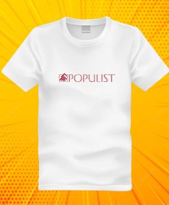 Populist logo T Shirt