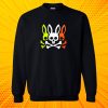 Psychedelic Bunny Psycho Bunny Sweatshirt