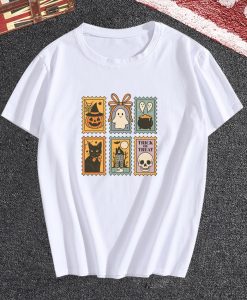 Cute Halloween Stamp T Shirt