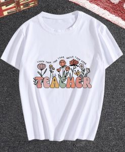 Flower Teacher TShirt