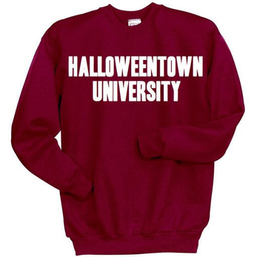 halloweentown university embroidered sweatshirt