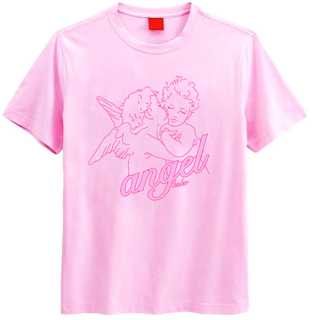 pink angel t shirt