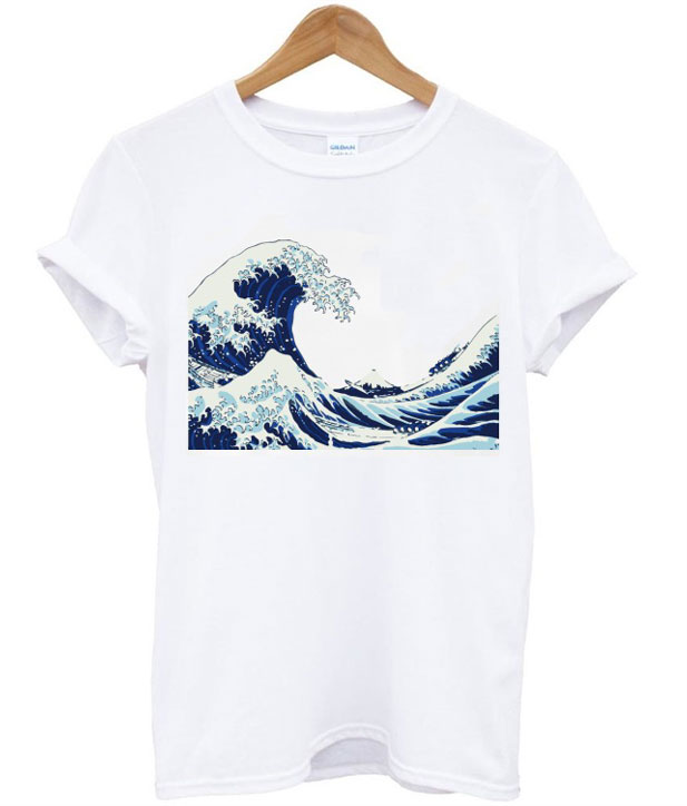 wave shirt design