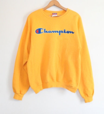 sweater champion yellow