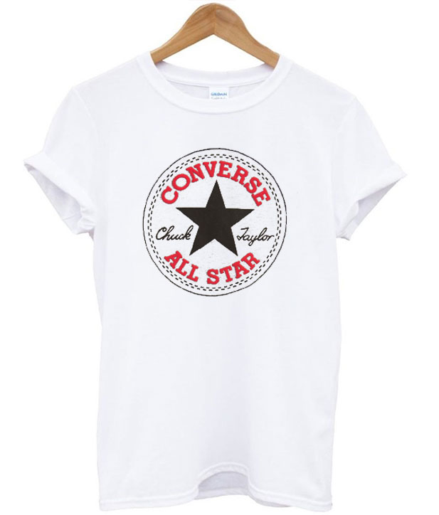 converse star t shirt