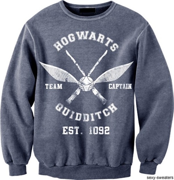 quidditch sweatshirt