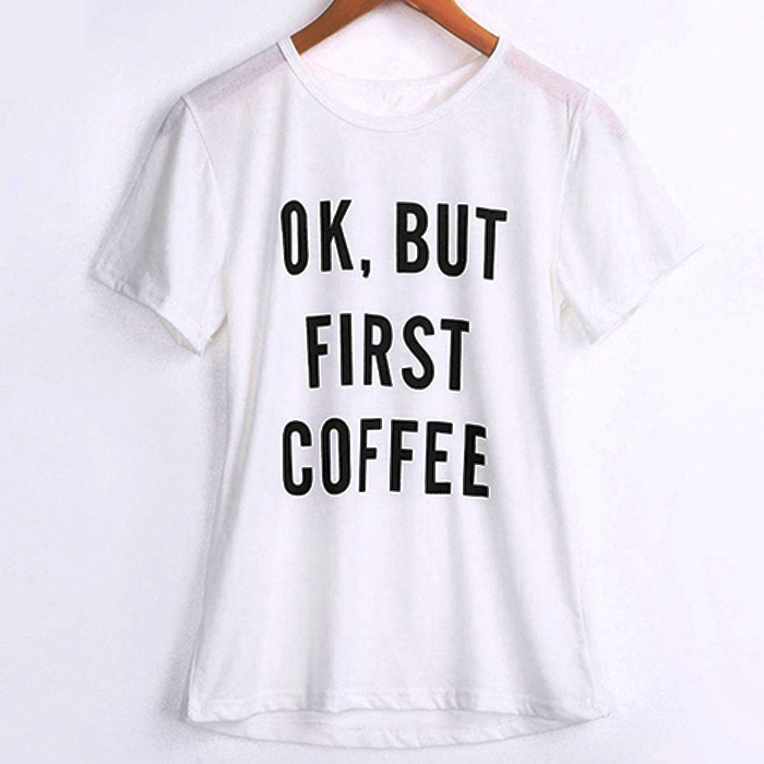 ok but first coffee sweatshirt