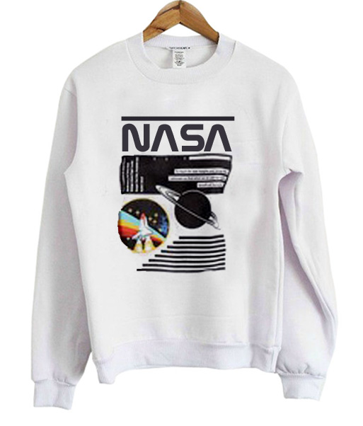 nasa graphic sweatshirt