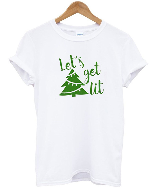 its lit christmas shirt