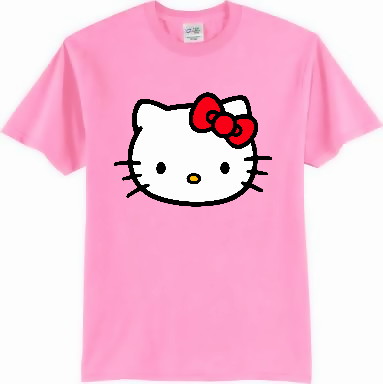 hello kitty t shirt pink