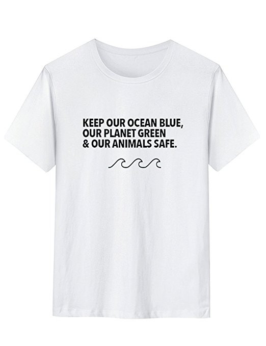 Download Keep Our Ocean Blue Our Planet Green Our Animals Safe T-Shirt