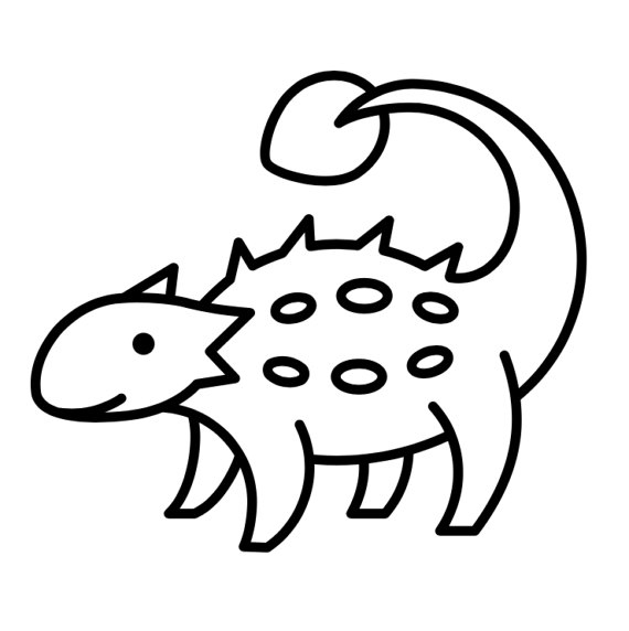 ankylosaurus cute