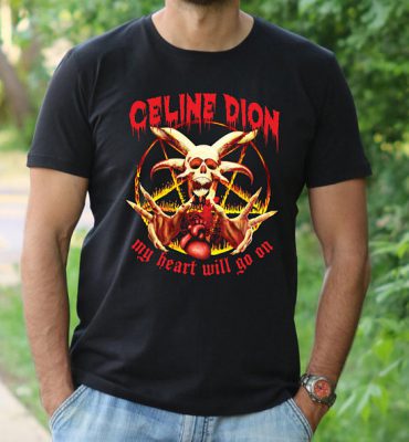 celine dion devil shirt