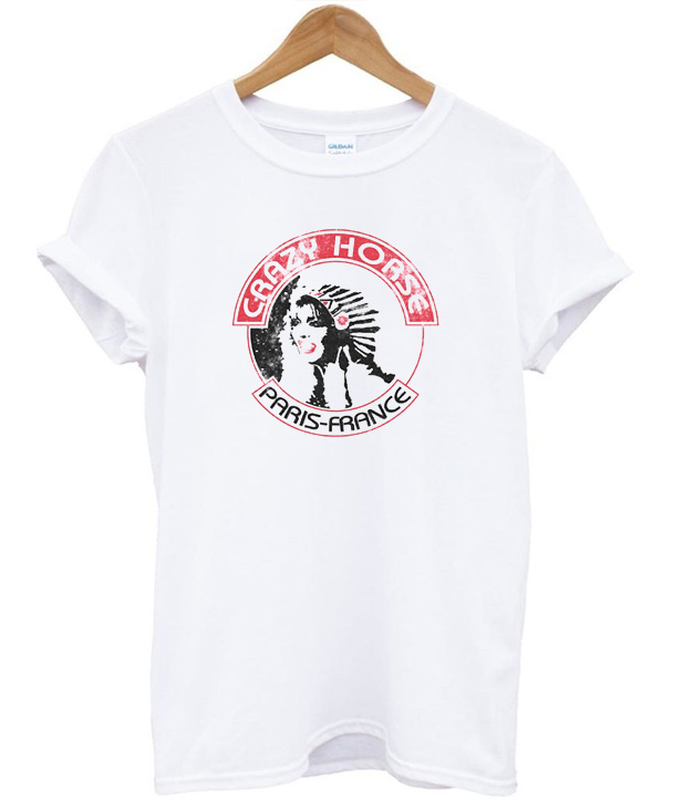 t shirt crazy horse