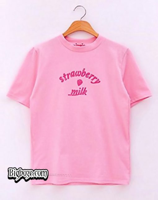 hello kitty strawberry milk t shirt