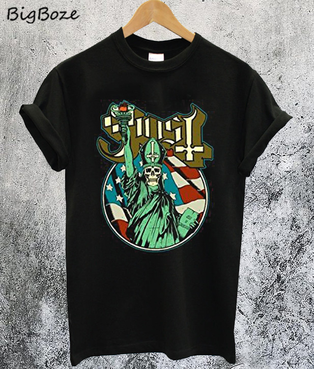 ghost statue of liberty shirt