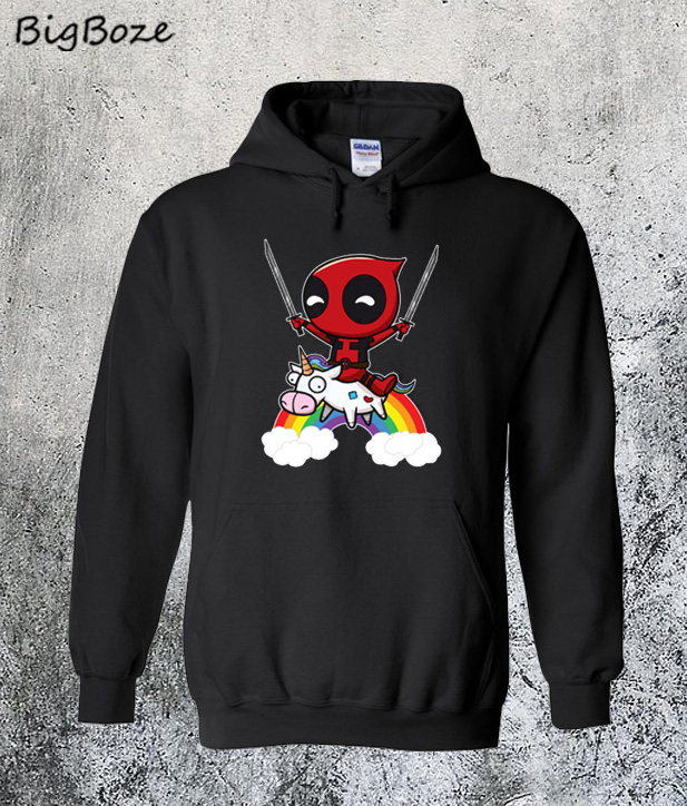 deadpool unicorn hoodie