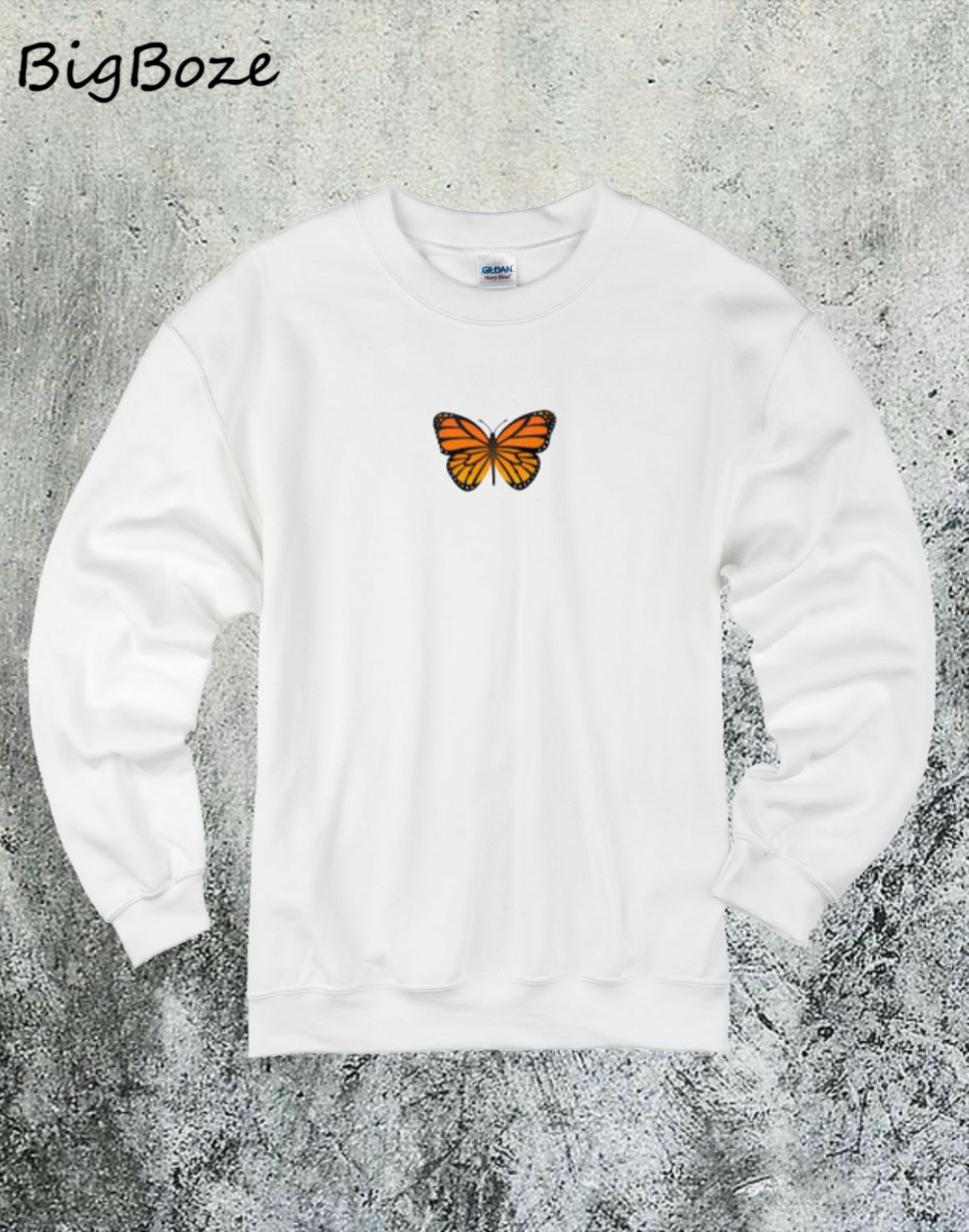 butterfly crewneck