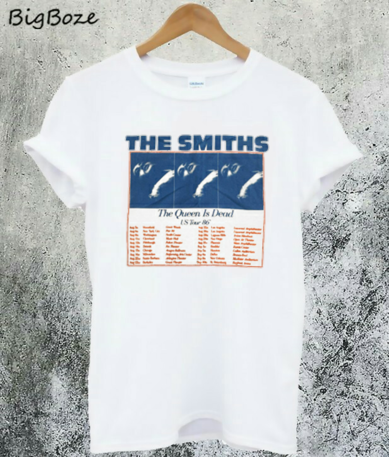 the smiths white t shirt