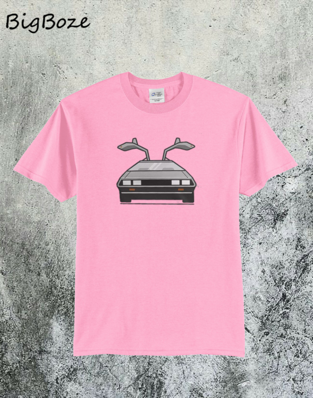 delorean t shirt