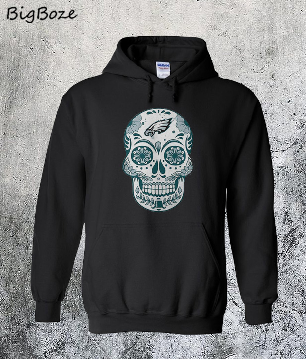 eagles skull hoodie