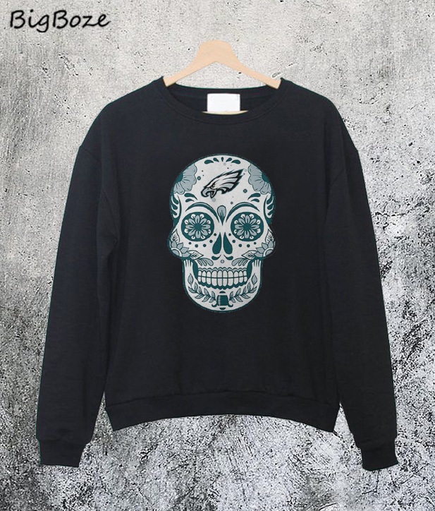 sugar skull sweatshirt