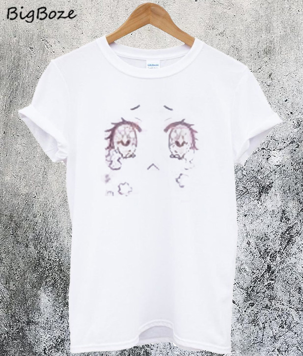 anime face t shirt