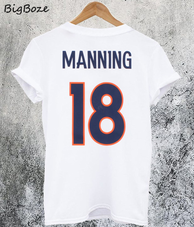 peyton manning tennessee t shirt