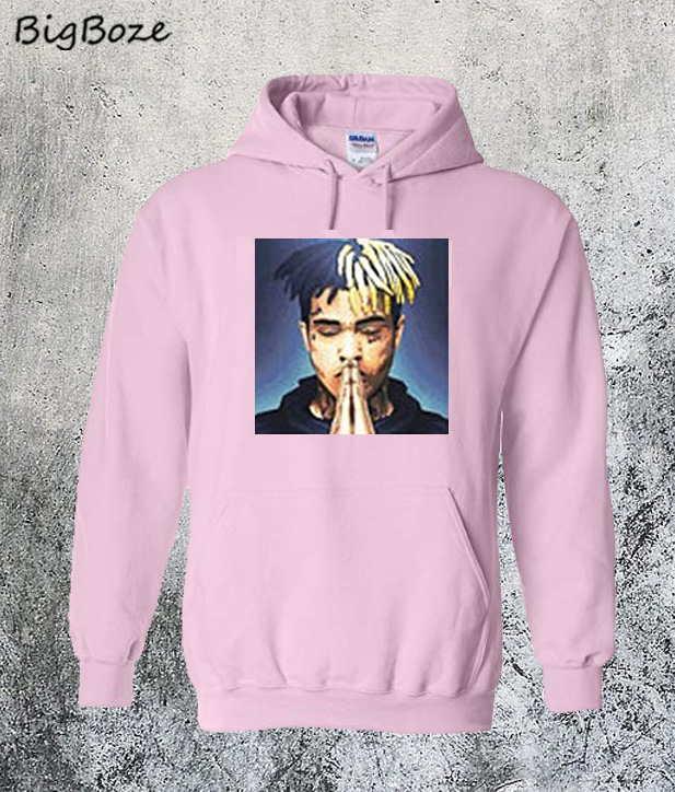 xxxtentacion hoodie pink