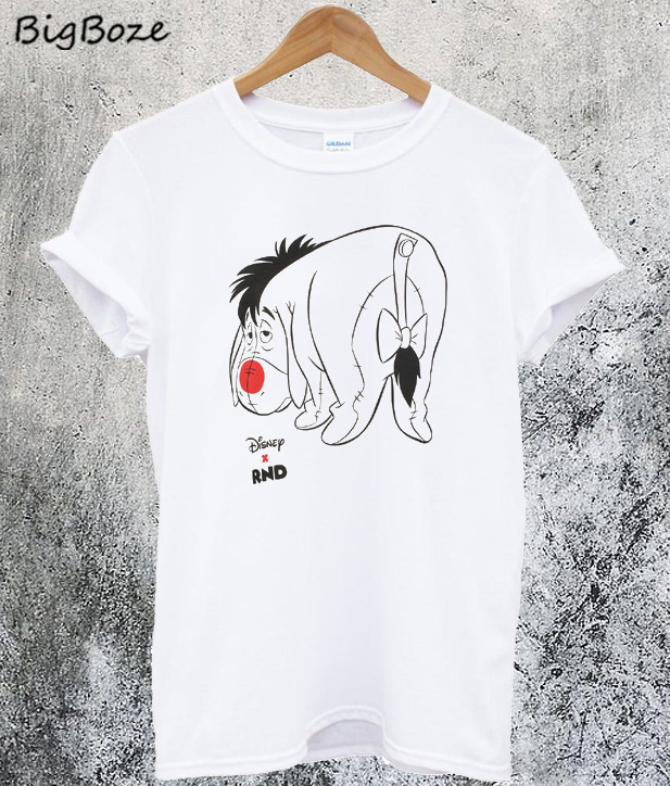 eeyore red nose day t shirt