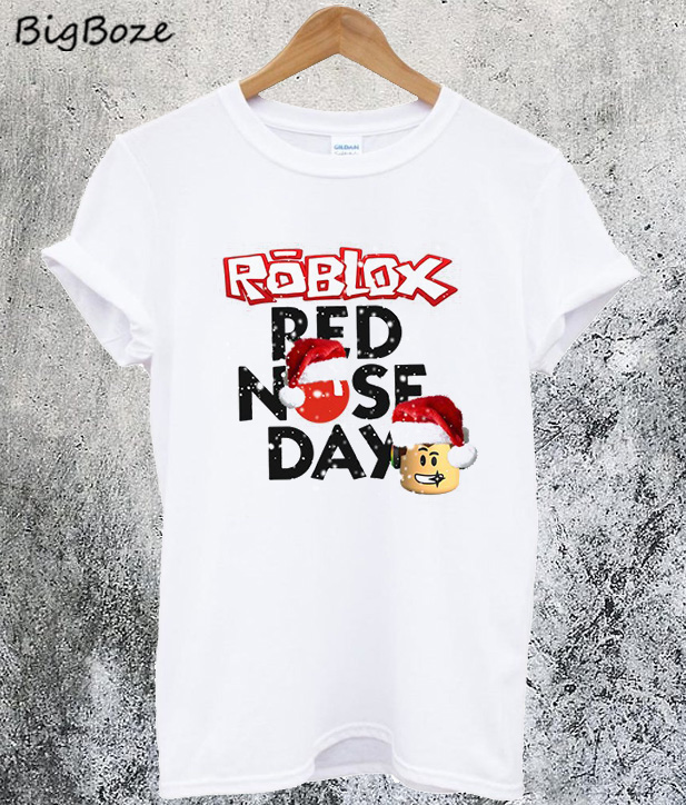 Roblox Red Nose Day T Shirt