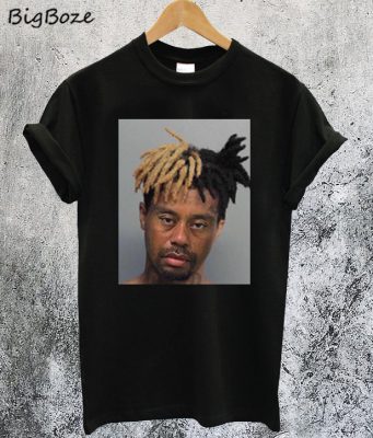 Xxxtentacion Tiger Woods Mugshot T-Shirt