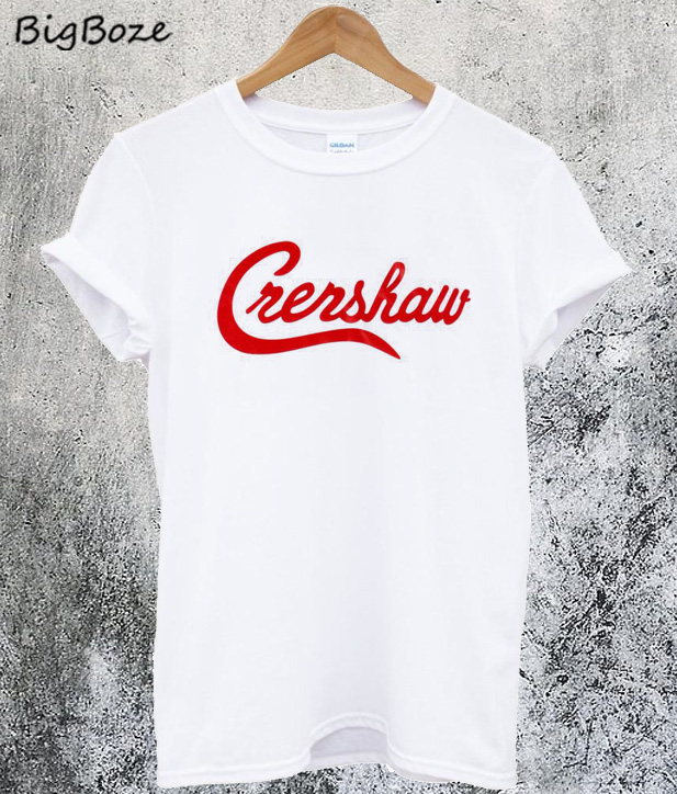 white crenshaw shirt