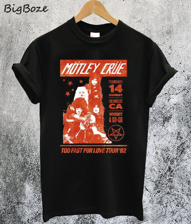 Motley Crue Concert TShirt