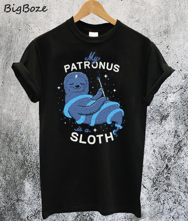 1Tee Girls My Patronus is A Sloth T-Shirt